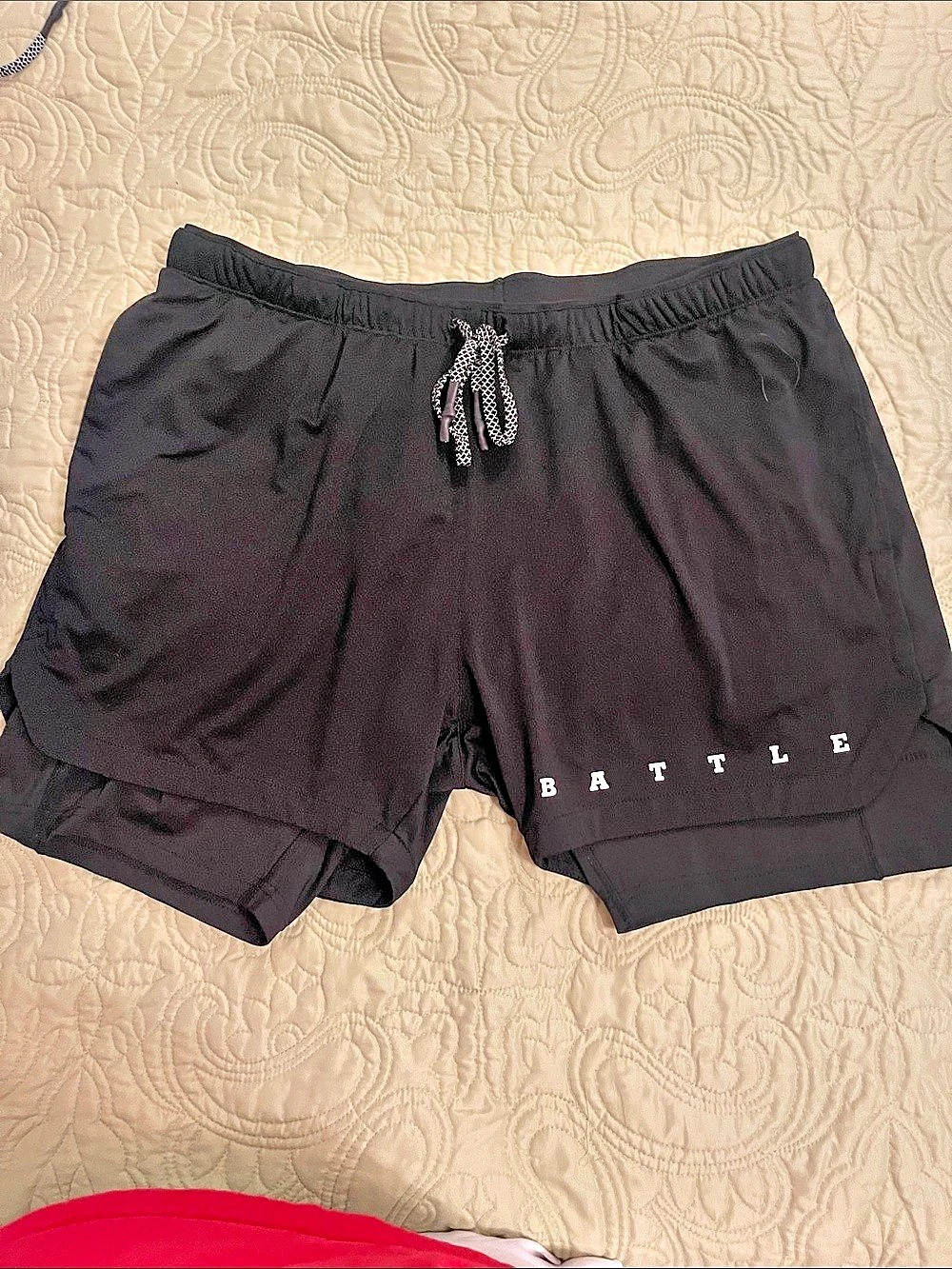 Battle Brand Athletic Shorts Black XL
